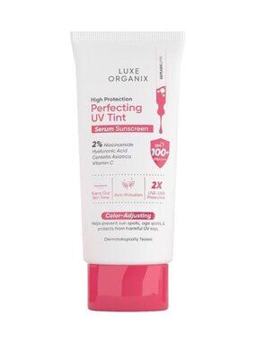 Luxe Organix High Protection Perfecting UV Tint Serum Sunscreen SPF 50 PA +++ 40